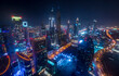 © David Steets/Westend61 - United Arab Emirates, Dubai, cityscape with Sheikh Zayed Road at night