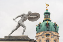 Germany, Berlin-Charlottenburg, Charlottenburg Palace, Sword Fighter Statue
