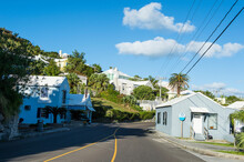 Bermuda, St. George's, Colonial Houses And Street