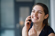 © KNSY/Westend61 - Portrait of young woman on the phone