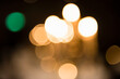 © Westend61 - Yellow defocused lights at night