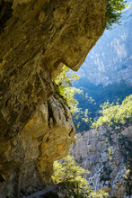 Montenegro, Kolasin, Mrtvica Canyon, Way Under Rock