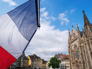 Wall Mural - Saint-Etienne in Mulhouse France