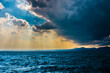 © Markus Hermenau/Westend61 - Italy, Province of Verona, Lazise, Gray storm clouds floating over Lake Garda at dusk