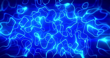 Poster - Abstract energy lines concept animation