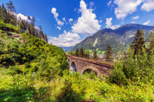 Austria, Salzburg State, Bad Hofgastein, Railway Bridge