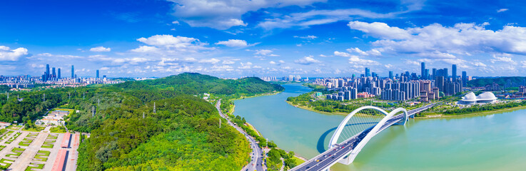 Wall Mural - Nanning Bridge, Guangxi Zhuang Autonomous Region, China