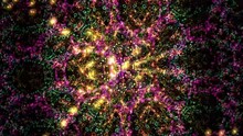 Abstract Background. Kaleidoscope Or Fractal Style Abstract Background, Illusion, Psychedelic Concept Idea, Selective Focus, Noise Effect