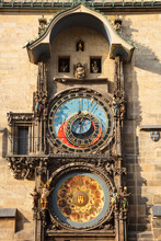 Czech Republic, Prague, Prague Astronomical Clock On Old Town Hall