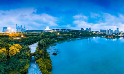 Wall Mural - Urban scenery of Nanning, Guangxi