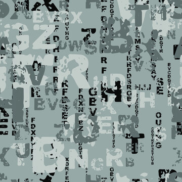 abstract background with alphabet	