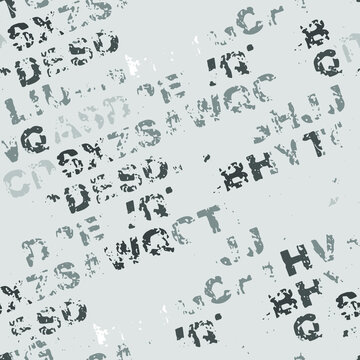 abstract background with alphabet	