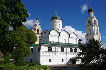 Kirzhach, Russia - September, 2020: Annunciation monastery. The Holy Annunciation diocesan Kirzhach monastery was founded by St. Sergius of Radonezh in 1358