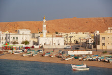 View To Mosque In Sur, Oman