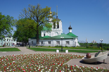 Vladimir, Russia - May, 2021: Savior Transfiguration Parish Church of St. Nicholas