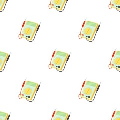 Poster - Multimeter pattern seamless background texture repeat wallpaper geometric vector