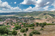 The town of Kalavrita in a mountain valley