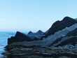© Frank - beautiful flysch rock formations at the cantabrian sea in Zumaia in the Basque country, Spain