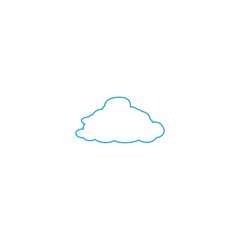 Poster - Cloud icon.