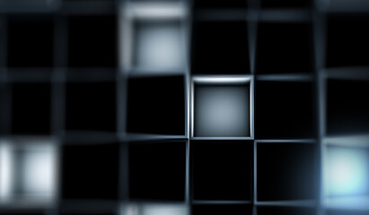 Poster - Innovative technologies image . Mixed media