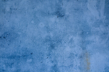 Aufkleber - stone wall with old blue paint