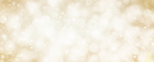 Wall Mural - Abstract minimal gold bokeh background. Abstract gold bokeh background.