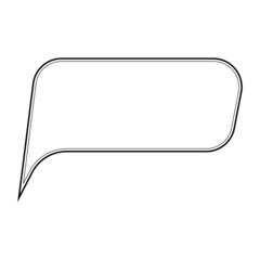 Poster - Label template stickers information index, frame thoughts dialog