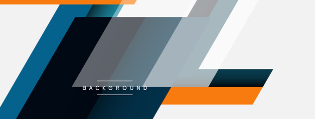 Background. Geometric diagonal square shapes and lines abstract composition. Vector illustration for wallpaper banner background or landing page