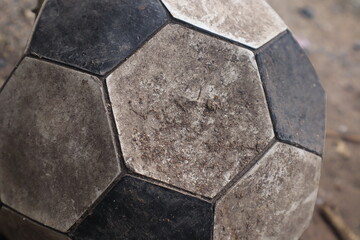 soccer ball on the ground