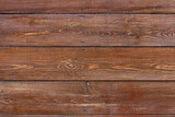 Fototapeta Desenie - Texture photo of horizontal brown paint colored wooden boards.