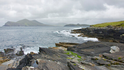 Wall Mural - Tetrapod on Ring of Kerry Trail on Valentia Island in Ireland