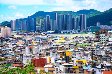 Macau city landscape or cityscape of Macou, business city urban of Asia