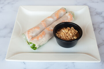 Canvas Print - Vietnamese spring rolls