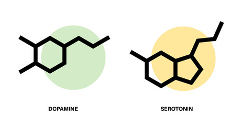 Sticker - Serotonin dopamine formula