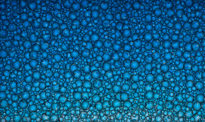 Wall Mural - background image with 3d color spheres, illustration design