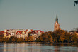Malownicza panorama miasta Ełk