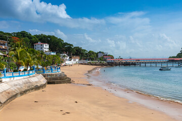 Wall Mural - Taboga Island. Tropical island located in the Pacific near Panama City, Panama.