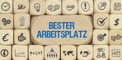 Wall Mural - Bester Arbeitsplatz