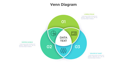 Wall Mural - Vector Modern Infographic Template