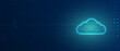© kras99 - Cloud technology. Integrated digital web concept background