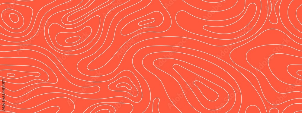 Salmon fish seamless pattern. Vector illustration of salmon fillet, red ...