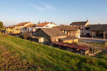 Wall Mural - Pianura Padana