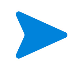 Aufkleber - Cursor arrow on right icon vector