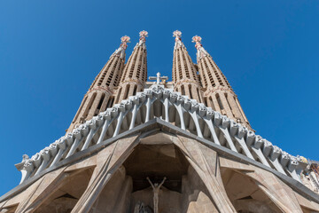 Sticker - Sagrada Familia - Barcelona - Spain