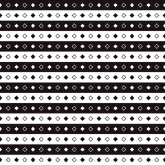 Poster - Stripes with diamonds and alternating black and white. Vector.