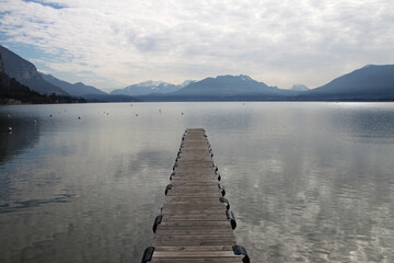 Wall Mural - Lac d'Annecy, Haute-Savoie