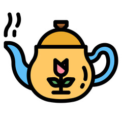 Sticker - teapot