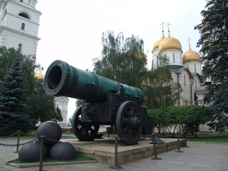 Poster - Closeup shot of the Dormition Cathedral Tverskoy in Russia