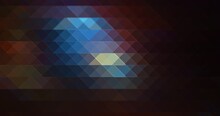Abstract Posterized Mosaic Background. Abstract Geometric Triangular Pixelated Background.