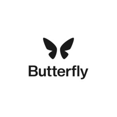 Wall Mural - butterfly logo design vector. logo template